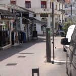 Borne stationnement minute dans la ville de Biarritz