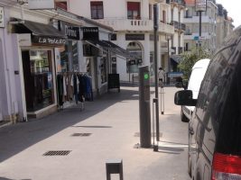 Borne stationnement minute dans la ville de Biarritz
