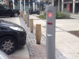 Stationnement arret minute dans la ville de la grande motte