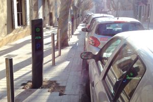 Plot de stationnement minute pour la ville de Peynier